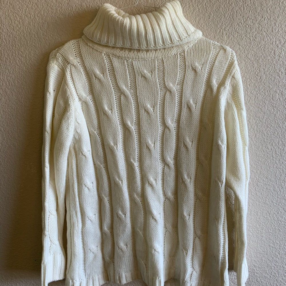 White Knit Sweater
